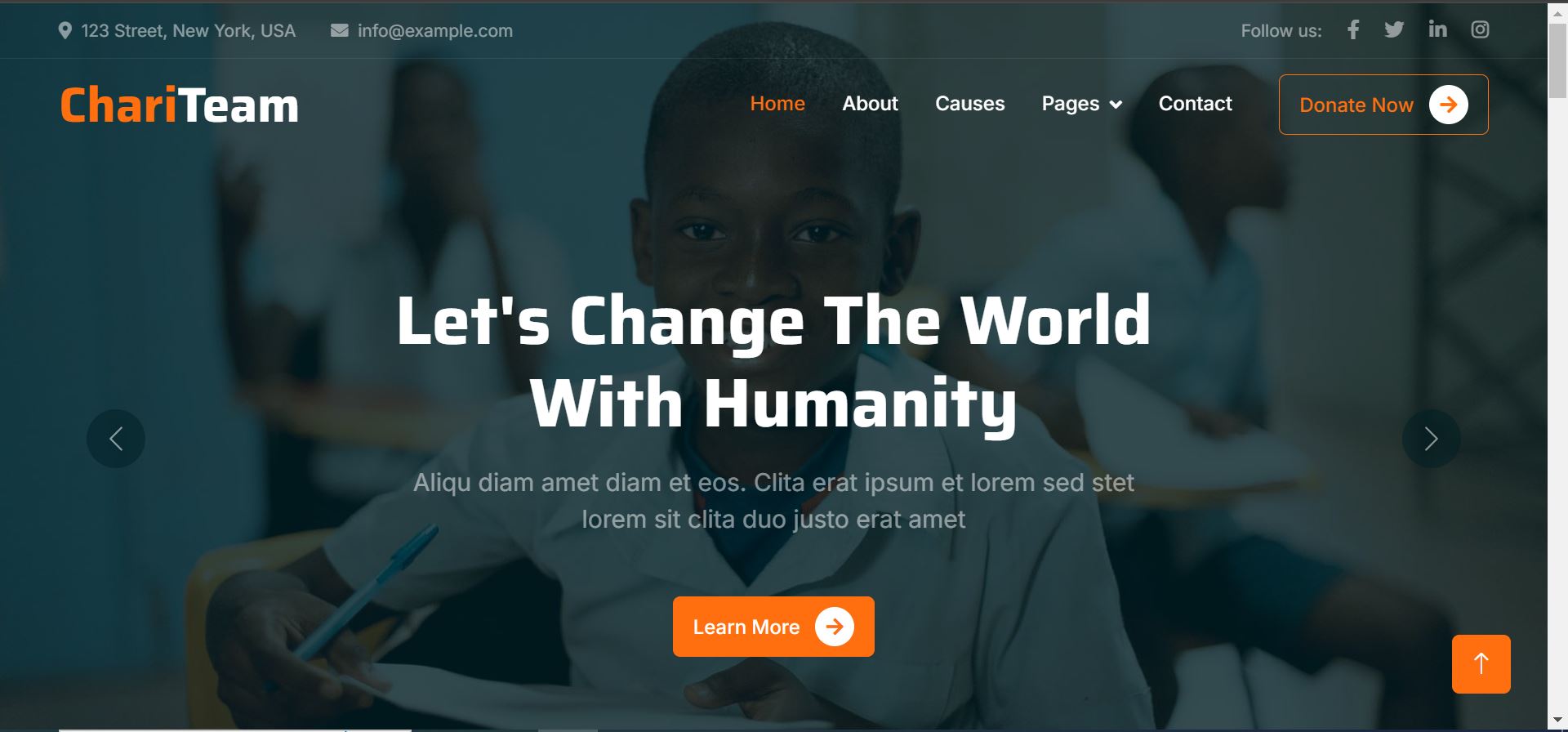 Website design
