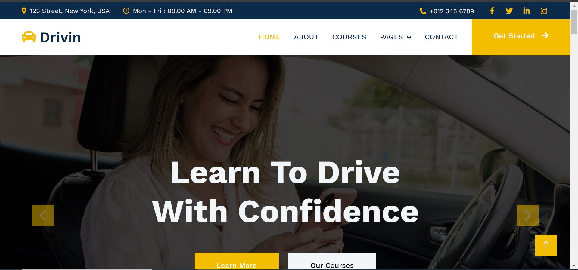 Website design