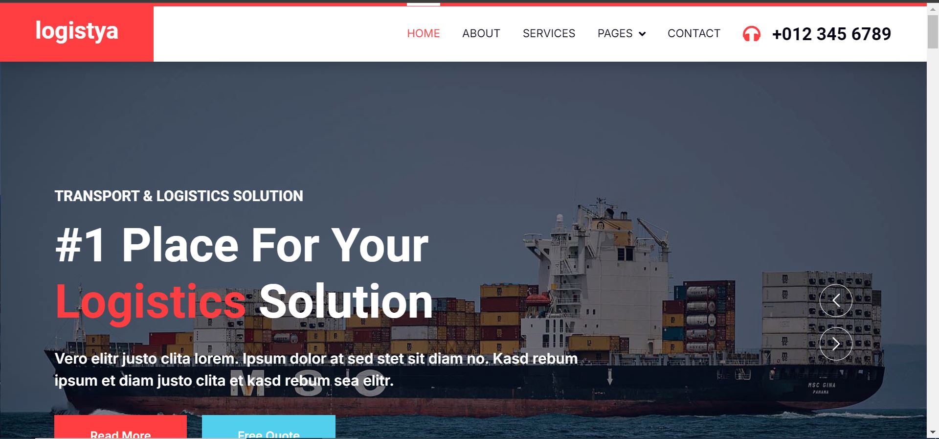 Website design